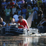Will your team sink or swim in this wet and wild team building challenge