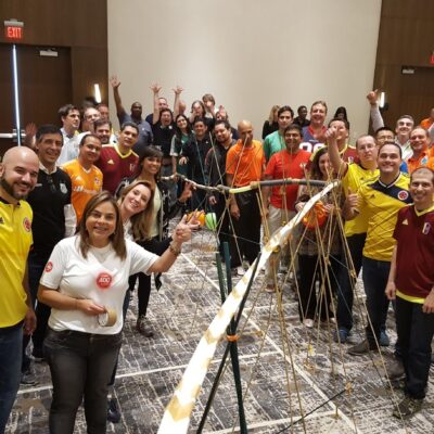 Pipeline Team Building large group