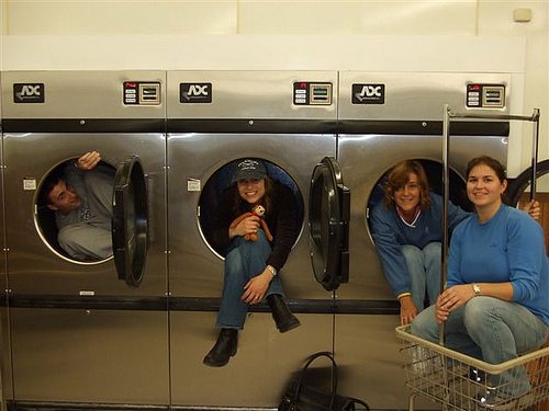Image for employees inside in a Washing machine