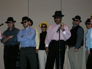 Group of Men Performing their special number