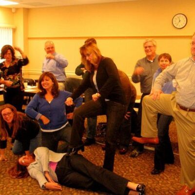 Employees having a great time - Fun team building activities thumbnail