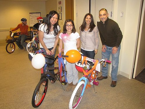 build a bike charity cost