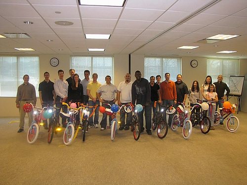 build a bike kit for charity