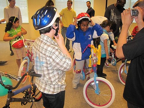 build a bike kit for charity