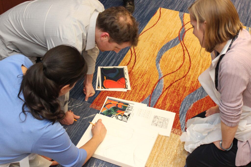 Giant Mural Team Building Art Team Building Training Program