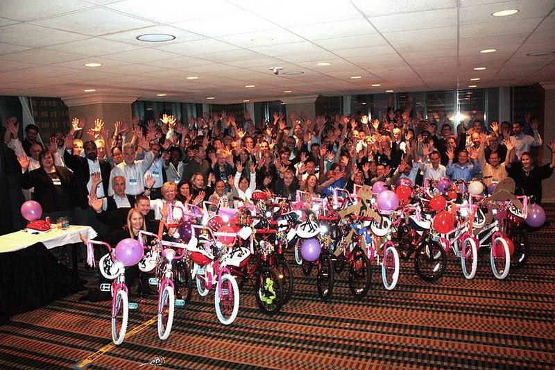 Charity Bike Build Bikes With Kids