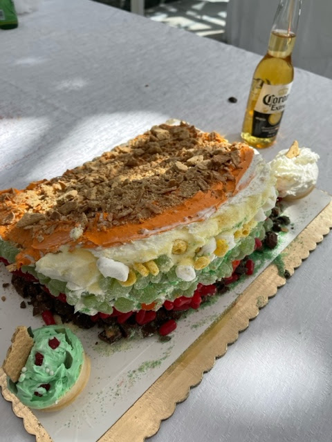 taco themed cake