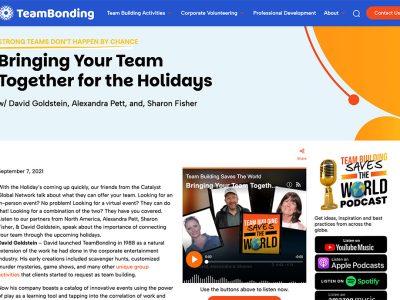 Bringing Your Team Together for the Holidays thumb