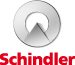 Image of the Schlinder company logo a manufacturer of escalators, elevators, and moving walkways