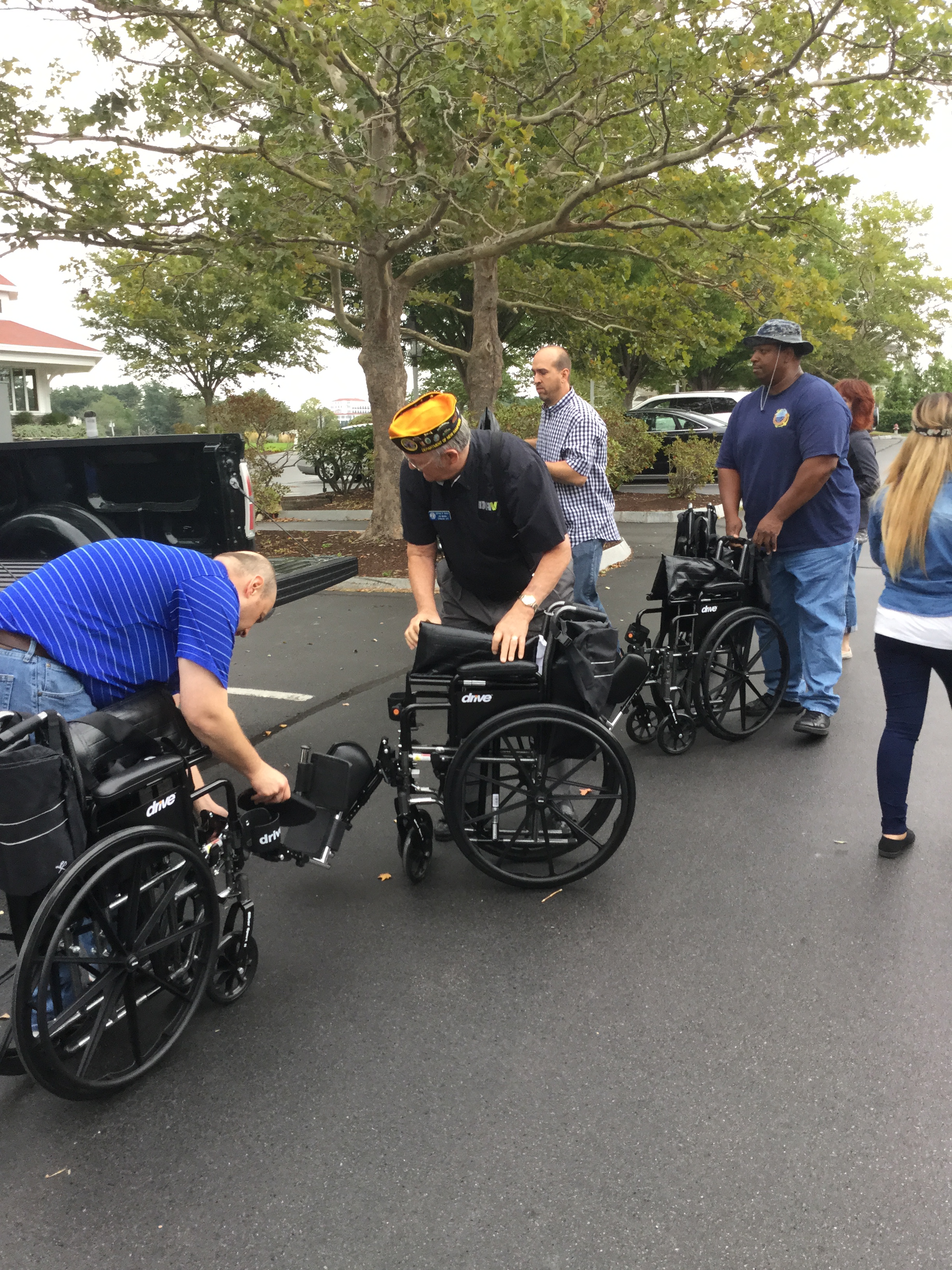 Wheelchairs in Motion Program Team Charity Event