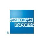 An image of american express logo a multinational financial services corporation.