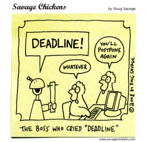 deadlines kill employee morale