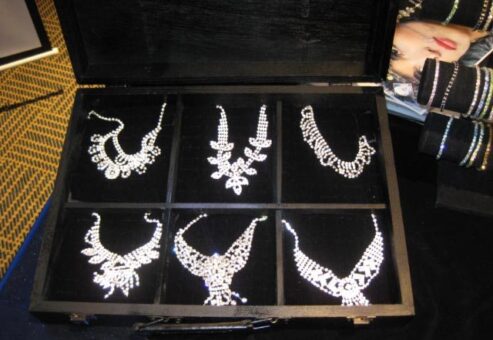 Image of the necklaces and other jewelry items.