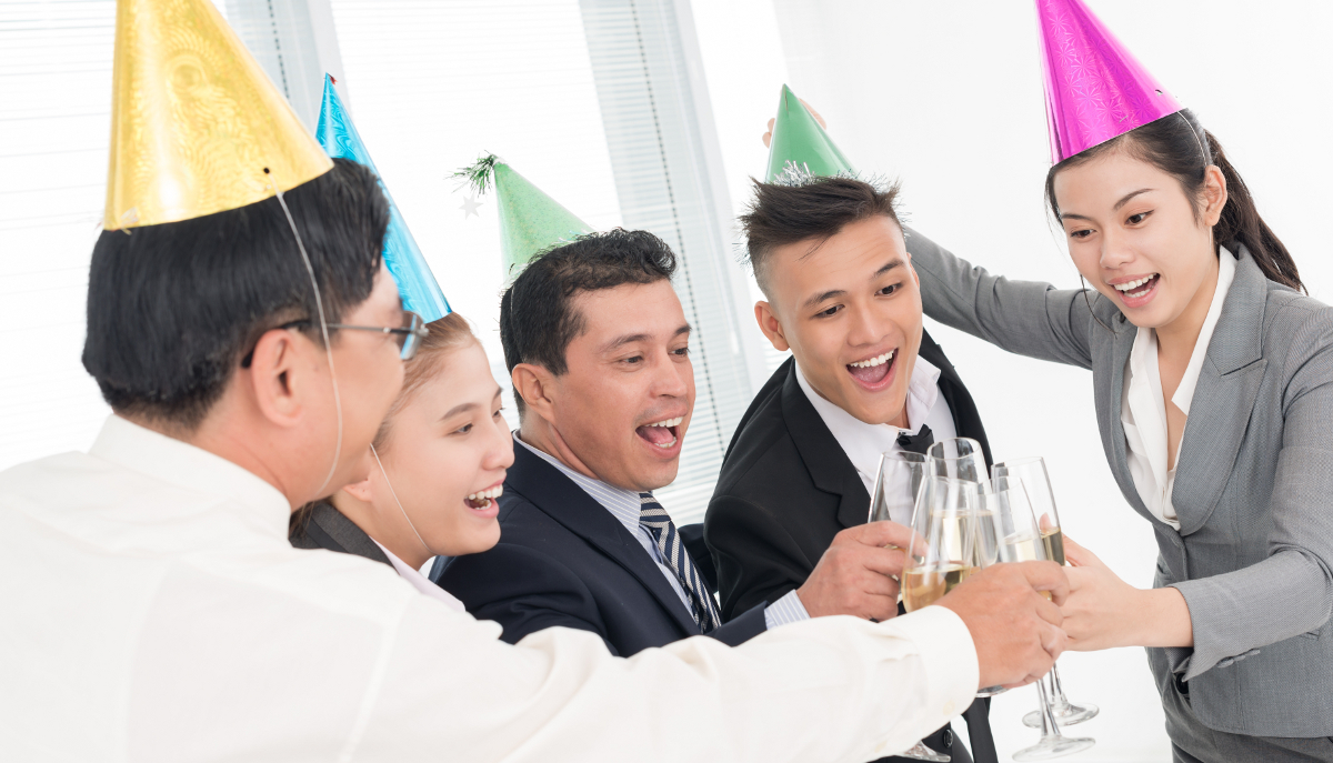 Celebrate Your Successes! Fun Holiday Team Building ...
 Office Team Celebration