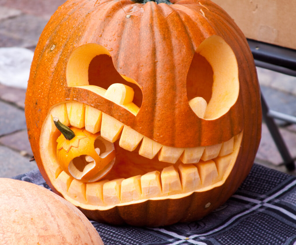Pumpkin Carving Game Teamwork Group Bonding Exercises