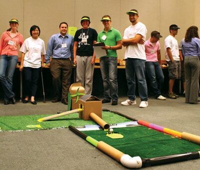 Featured Image For Want to Build a Mini Golf Course Team Building Post