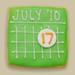 save the date cookies for your company holiday party