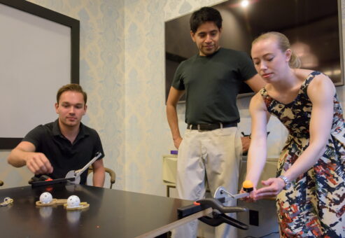 science fair team building