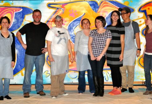 cratfy team building - team graffiti