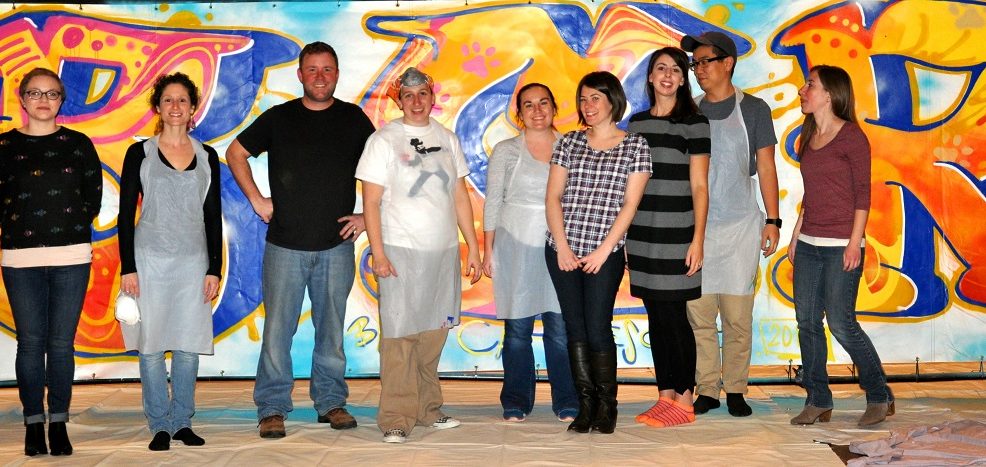 cratfy team building - team graffiti