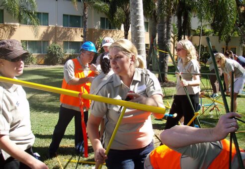 Roller Ball team buildling