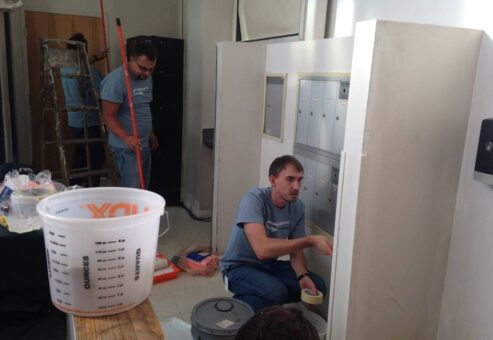 group volunteering activity