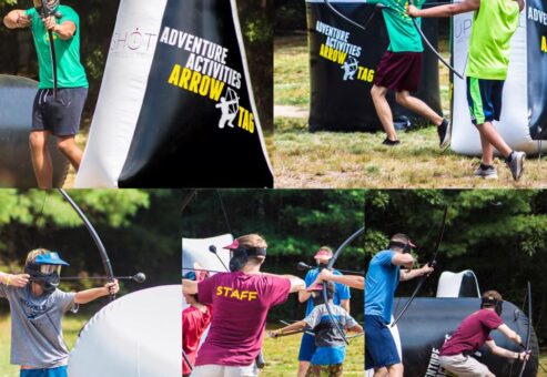 Adventure Activities Arrow Tag Team Building Event