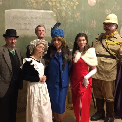 Clue murder mystery theater