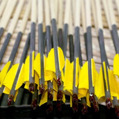 arrows on a table for arrow break activity