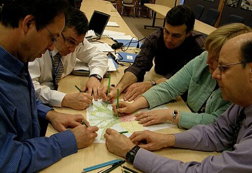 ETSB Directors playing weTag