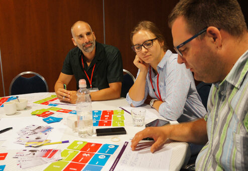 Global Innovation Game with TeamBonding and Catalyst