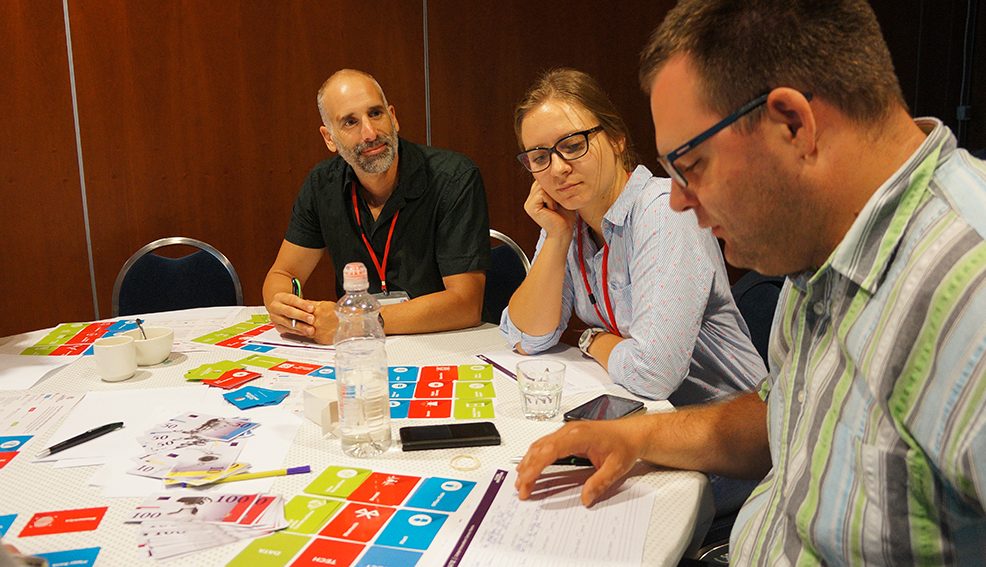 Global Innovation Game with TeamBonding and Catalyst