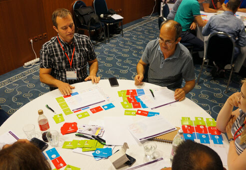 Global Innovation Game with TeamBonding and Catalyst