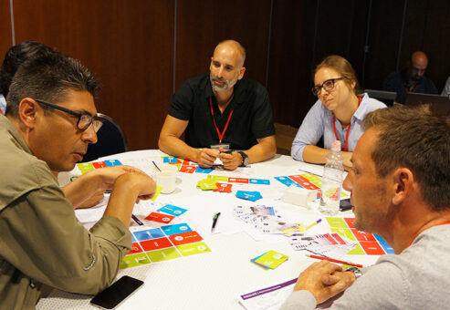 Global Innovation Game with TeamBonding and Catalyst