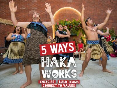 Featured Image For Building Team Cohesion with Haka Works Team Building Post