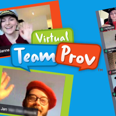 Featured Image For Virtual Improv for Team Building Team Building Event