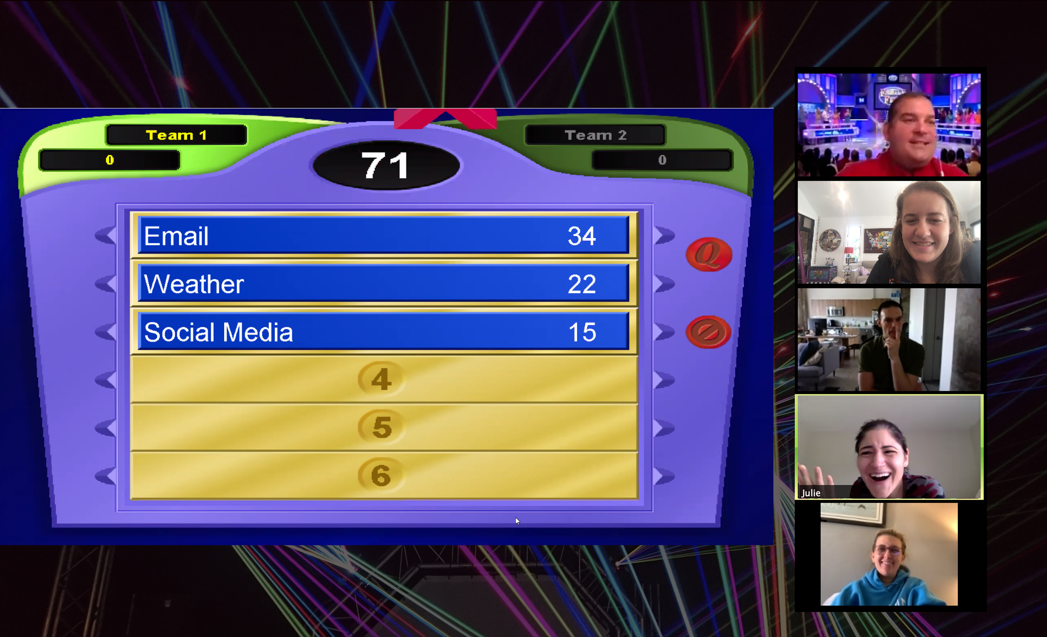 Virtual Survey Says | Online Survey Game | TeamBonding
