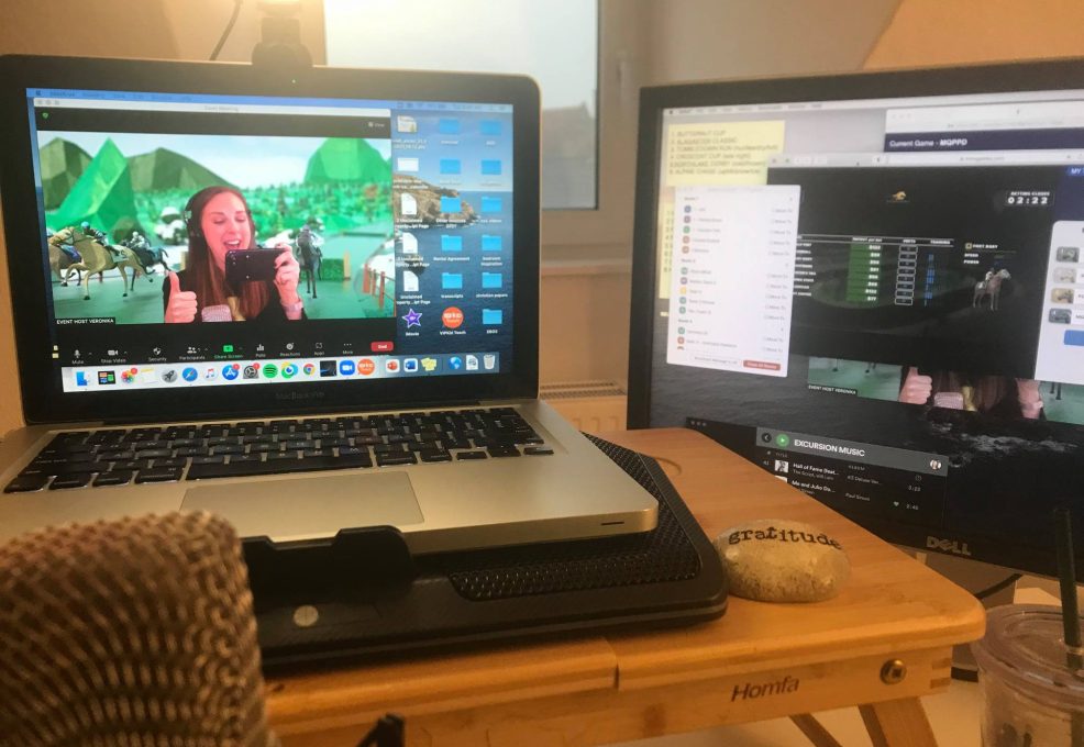 Video Thumb For At the Virtual Races