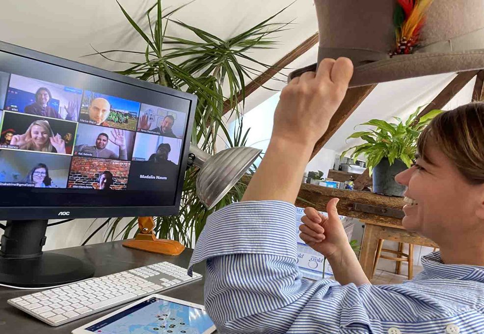 Hi tech scavenger hunt