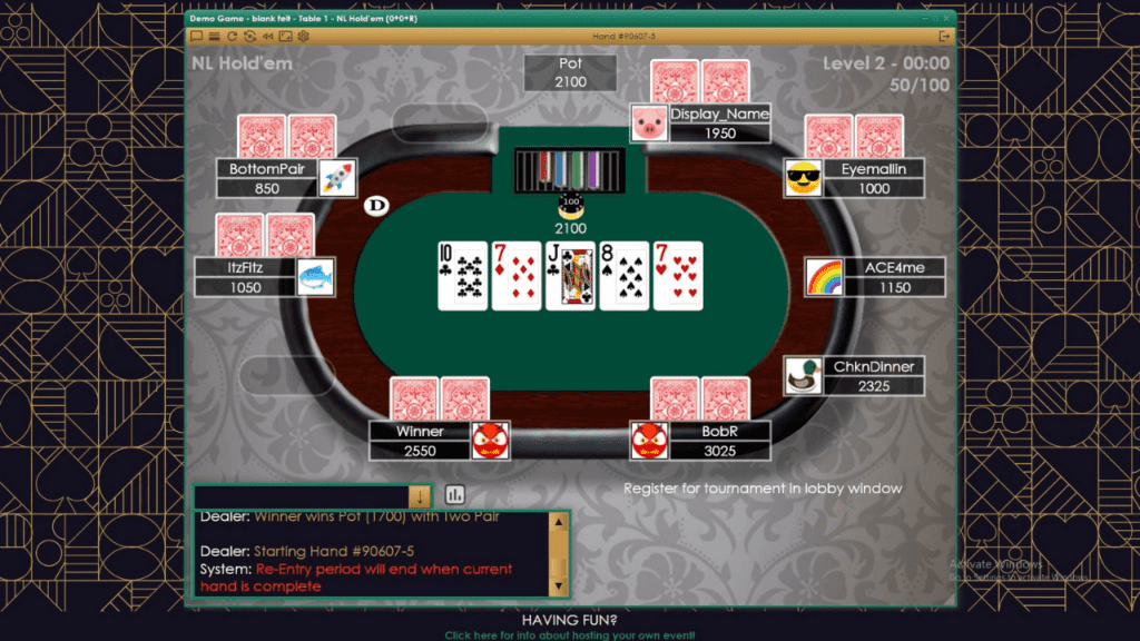 Featured Image For Virtual Poker Tournament with Live Dealers Event