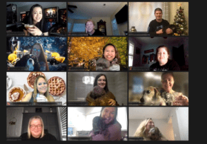 virtual holiday happy hour