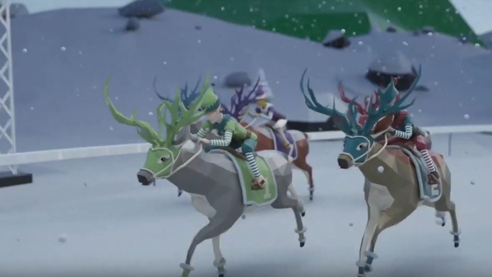 Video Thumb For Reindeer Games – Virtual Racing