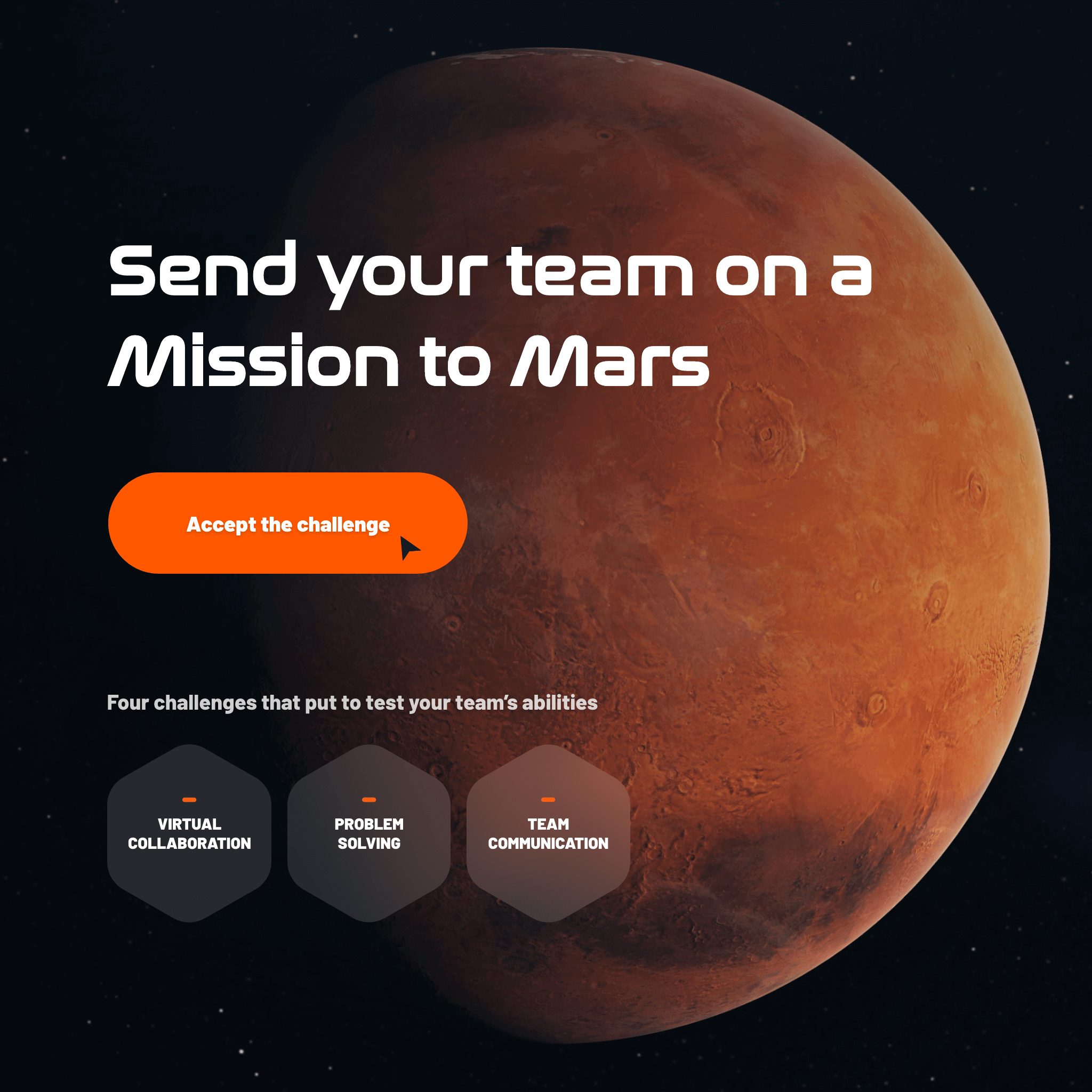 Mission To Mars Activity Space Themed Team Building TeamBonding