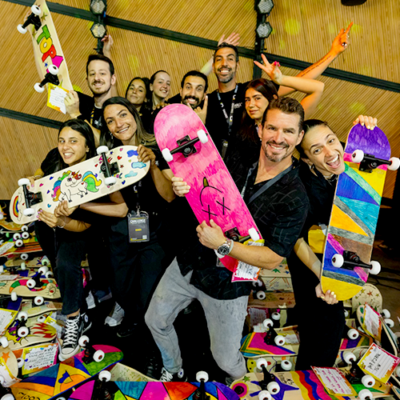 Featured Image For Just Roll With It – Skateboard Build Team Building Event