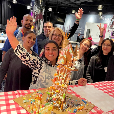 Featured Image For Gingerbread House Hunters Team Building Event