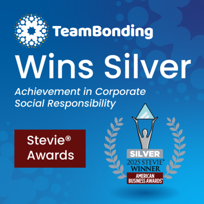 Featured Image For TeamBonding Wins Silver Stevie® Award Team Building Post