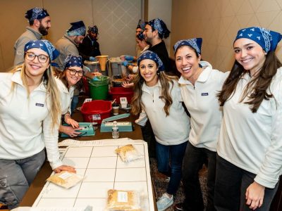 Meal Pack Give Back Team Building