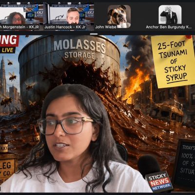 Featured Image For Virtual Breaking News AI Team Building Event