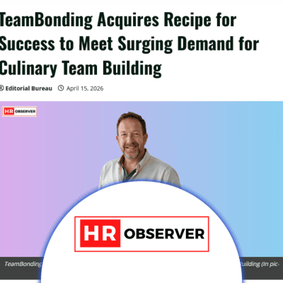 TeamBonding Acquires Recipe for Success to Meet Surging Demand for Culinary Team Building thumb