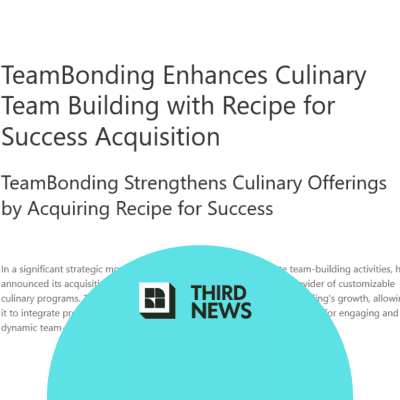 TeamBonding Enhances Culinary Team Building with Recipe for Success Acquisition thumb